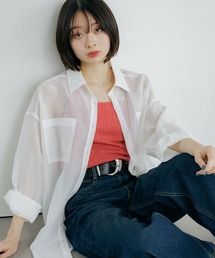 PAGEBOY | クルケアシアーシャツロングスリーブ(シャツ/ブラウス)