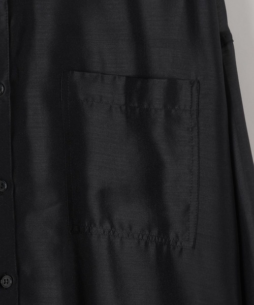 PAGEBOY（ページボーイ）の「クルケアシアーシャツロングスリーブ（シャツ/ブラウス・レディース・オフホワイト/ブラック/ブルー/ドット・FREE）」の20枚目の写真