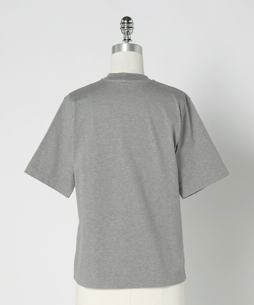 LOEFF（ロエフ）の「＜LOEFF＞スビンコットン ショートスリーブ カットソー（Tシャツ/カットソー・レディース・グレー系/ホワイト・FREE）」の14枚目の写真