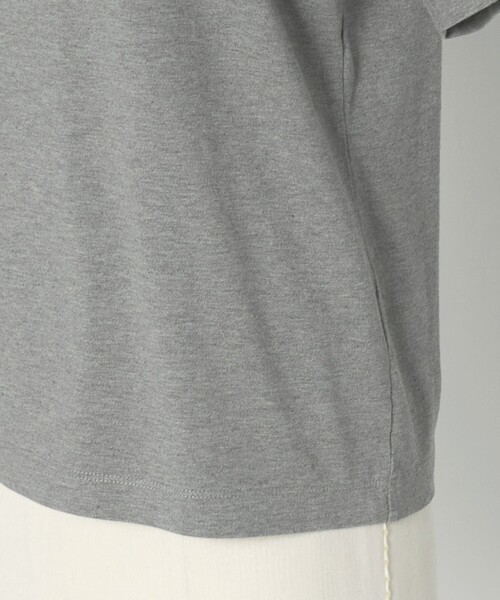 LOEFF（ロエフ）の「＜LOEFF＞スビンコットン ショートスリーブ カットソー（Tシャツ/カットソー・レディース・グレー系/ホワイト・FREE）」の17枚目の写真