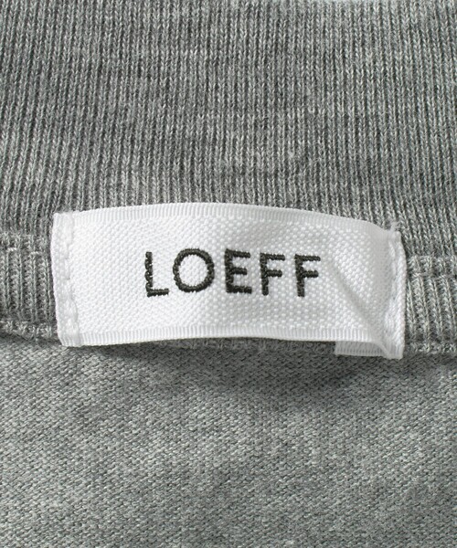 LOEFF（ロエフ）の「＜LOEFF＞スビンコットン ショートスリーブ カットソー（Tシャツ/カットソー・レディース・グレー系/ホワイト・FREE）」の21枚目の写真