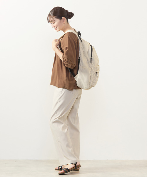 MELROSE claire(メルローズ クレール)の「【撥水軽量!大人の12ポケットリュック】(バックパック/リュック・レディース・ブラック/ベージュ/ダークグレー・FREE)」の13枚目の写真