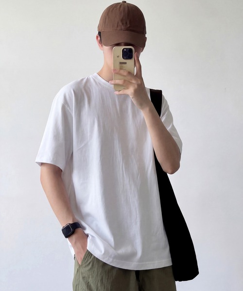 Printstar(プリントスター)の「【Printstar】7.4オンス スーパーヘビービッグTシャツ 00147(Tシャツ/カットソー・メンズ・ライトベージュ/ブラック/ネイビー/ホワイト/グレイッシュブルー・M/S/L)」の1枚目の写真