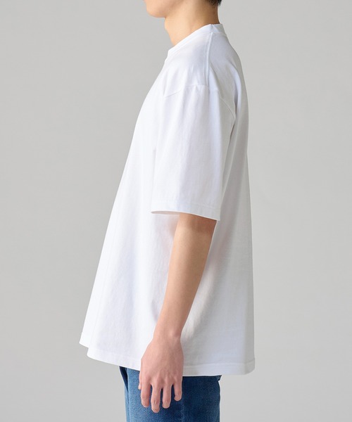 Printstar(プリントスター)の「【Printstar】7.4オンス スーパーヘビービッグTシャツ 00147(Tシャツ/カットソー・メンズ・ライトベージュ/ブラック/ネイビー/ホワイト/グレイッシュブルー・M/S/L)」の7枚目の写真