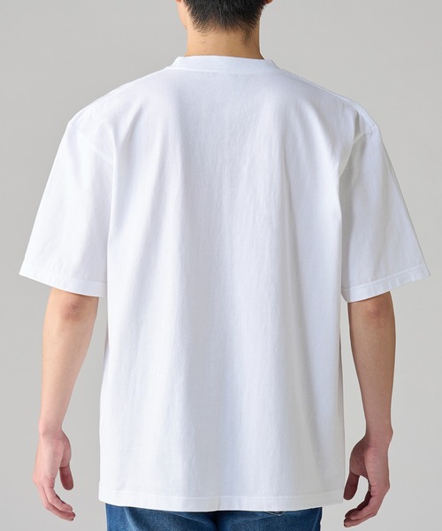 Printstar(プリントスター)の「【Printstar】7.4オンス スーパーヘビービッグTシャツ 00147(Tシャツ/カットソー・メンズ・ライトベージュ/ブラック/ネイビー/ホワイト/グレイッシュブルー・M/S/L)」の8枚目の写真