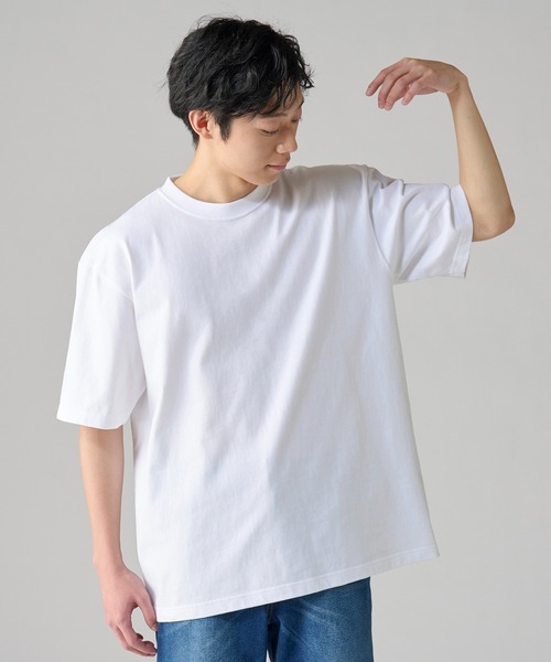 Printstar(プリントスター)の「【Printstar】7.4オンス スーパーヘビービッグTシャツ 00147(Tシャツ/カットソー・メンズ・ライトベージュ/ブラック/ネイビー/ホワイト/グレイッシュブルー・M/S/L)」の9枚目の写真