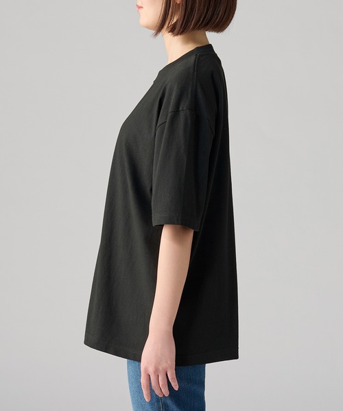 Printstar(プリントスター)の「【Printstar】7.4オンス スーパーヘビービッグTシャツ 00147(Tシャツ/カットソー・メンズ・ライトベージュ/ブラック/ネイビー/ホワイト/グレイッシュブルー・M/S/L)」の11枚目の写真