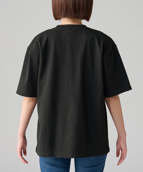 Printstar(プリントスター)の「【Printstar】7.4オンス スーパーヘビービッグTシャツ 00147(Tシャツ/カットソー・メンズ・ライトベージュ/ブラック/ネイビー/ホワイト/グレイッシュブルー・M/S/L)」の12枚目の写真