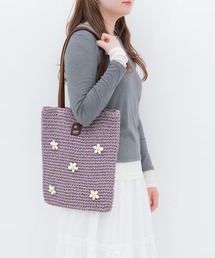 【PAUL & JOE ACCESSOIRES /ポール アンド ジョー アクセソワ 】 BEADS MOTIF トートバッグ