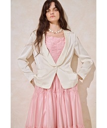 Rosana Jacket エアリーサテンジャケット