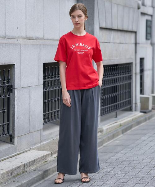 DRESSTERIOR(ドレステリア)の「◆【セットアップ可】フレンチテリー ワイドパンツ(その他パンツ・レディース・グレー/チャコールグレー・34/36/38)」の15枚目の写真