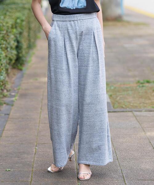 DRESSTERIOR(ドレステリア)の「◆【セットアップ可】フレンチテリー ワイドパンツ(その他パンツ・レディース・グレー/チャコールグレー・34/36/38)」の16枚目の写真