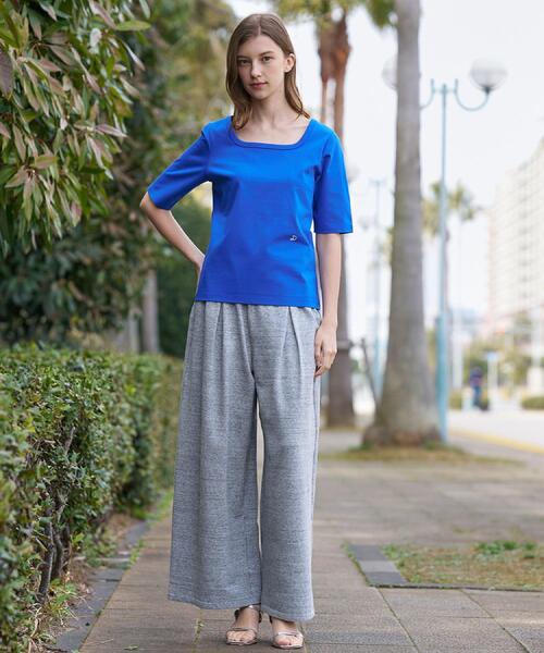 DRESSTERIOR(ドレステリア)の「◆【セットアップ可】フレンチテリー ワイドパンツ(その他パンツ・レディース・グレー/チャコールグレー・34/36/38)」の19枚目の写真