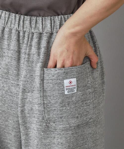 DRESSTERIOR(ドレステリア)の「◆【セットアップ可】フレンチテリー ワイドパンツ(その他パンツ・レディース・グレー/チャコールグレー・34/36/38)」の8枚目の写真