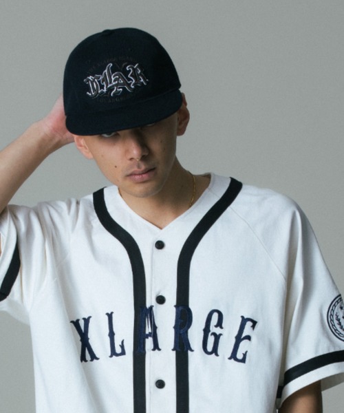 XLARGE（エクストララージ）の「XLAR CAP（キャップ・メンズ・ベージュ/ブラック/レッド/ネイビー・ONE SIZE）」の2枚目の写真