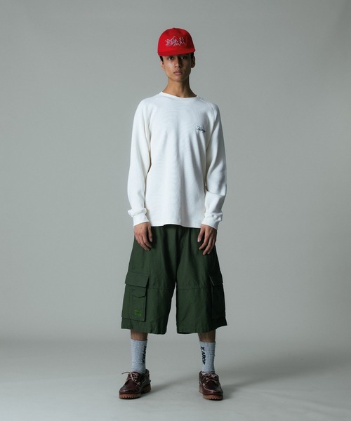 XLARGE（エクストララージ）の「XLAR CAP（キャップ・メンズ・ベージュ/ブラック/レッド/ネイビー・ONE SIZE）」の6枚目の写真