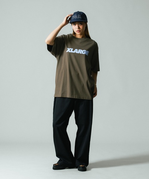 XLARGE(エクストララージ)の「XLAR CAP(キャップ・メンズ・ベージュ/ブラック/レッド/ネイビー・ONE SIZE)」の21枚目の写真