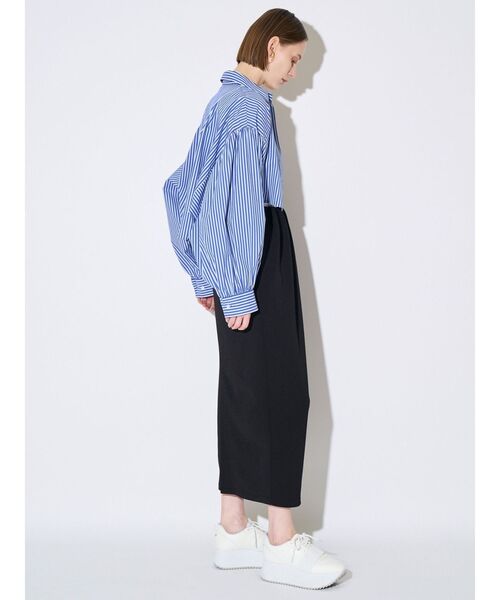 ELENDEEK（エレンディーク）の「クロップドシャツ（シャツ/ブラウス・レディース・インディゴブルー/その他1/オフホワイト・FREE）」の20枚目の写真