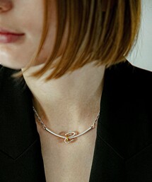 LAPUIS（ラピュイ）の「＜LAPUIS＞Connect Coil チョーカー（ネックレス）」