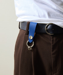 And A（アンドエー）の「ITTI イッチ / HERRIE LOOP KEY HOLDER THUG サドルレザーヘリーループキーホルダー / ITTI-GOODS-100-TG（キーホルダー）」