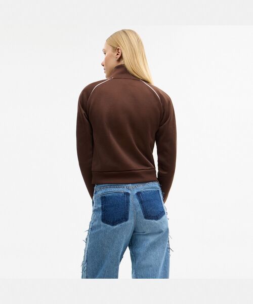 COACH（コーチ）の「フル ジップ トラック ジャケット（その他アウター・レディース・ブラウン系その他・SMALL/MEDIUM）」の3枚目の写真