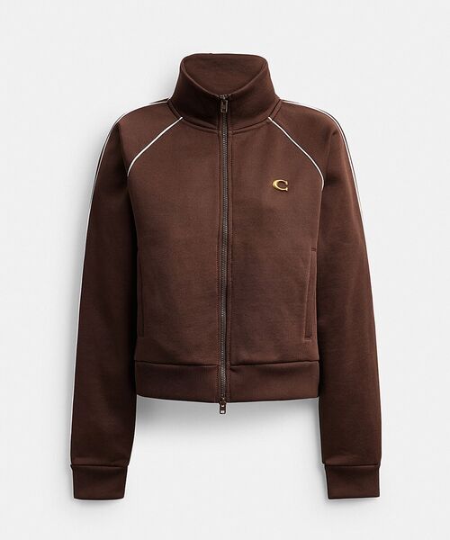 COACH(コーチ)の「フル ジップ トラック ジャケット(その他アウター・レディース・ブラウン系その他・SMALL/MEDIUM)」の5枚目の写真