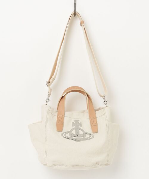 Vivienne Westwood MAN ヴィヴィアン バック CANVAS HENRY SMALL TOTE（ショルダーバッグ）｜Vivienne Westwood MAN