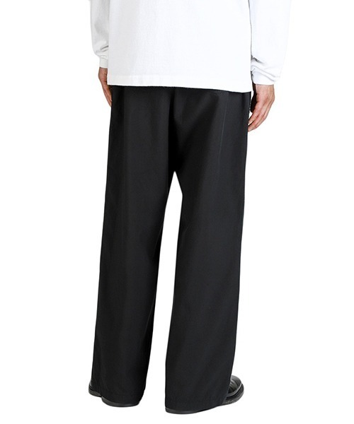 CIOTA（シオタ）の「CIOTA / シオタ：Baker Pants (Baggy) (One Wash)：PTLM-165-CRBS[STD]（デニムパンツ・メンズ・ブラック/ダークオリーブ・4）」の10枚目の写真