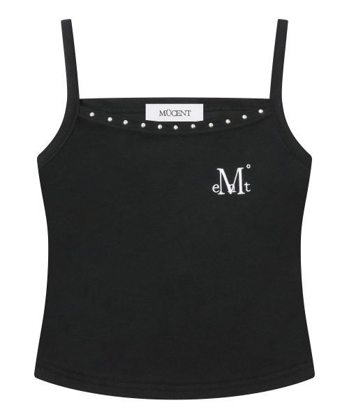 MUCENT(ムセント)の「マノバッグクロスレザーパッチスリーブレスナシ(2カラー)(Tシャツ/カットソー・レディース・グレー/ブラック・FREE)」の10枚目の写真