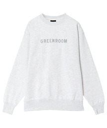 【GREENROOM / グリーンルーム】CORE LOGO CREW SWEAT