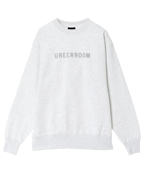 GREENROOM(グリーンルーム)の「【GREENROOM / グリーンルーム】CORE LOGO CREW SWEAT(スウェット・メンズ・ブラック/アッシュ・MEDIUM/LARGE/X-LARGE)」の1枚目の写真
