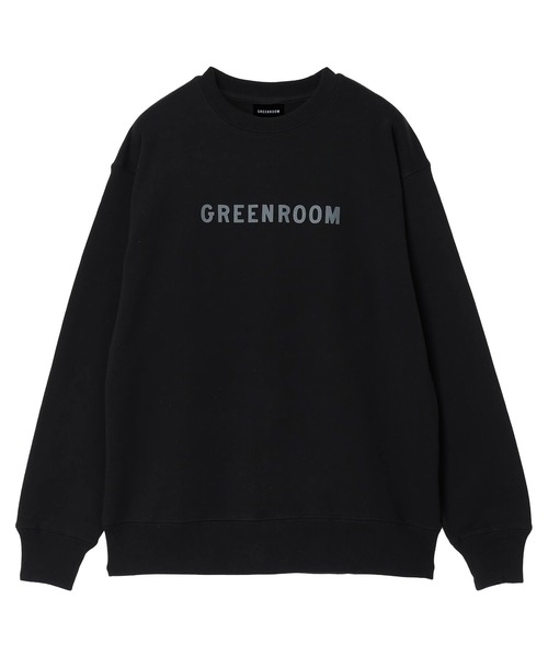 GREENROOM(グリーンルーム)の「【GREENROOM / グリーンルーム】CORE LOGO CREW SWEAT(スウェット・メンズ・ブラック/アッシュ・MEDIUM/LARGE/X-LARGE)」の2枚目の写真