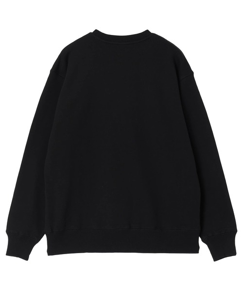 GREENROOM(グリーンルーム)の「【GREENROOM / グリーンルーム】CORE LOGO CREW SWEAT(スウェット・メンズ・ブラック/アッシュ・MEDIUM/LARGE/X-LARGE)」の4枚目の写真