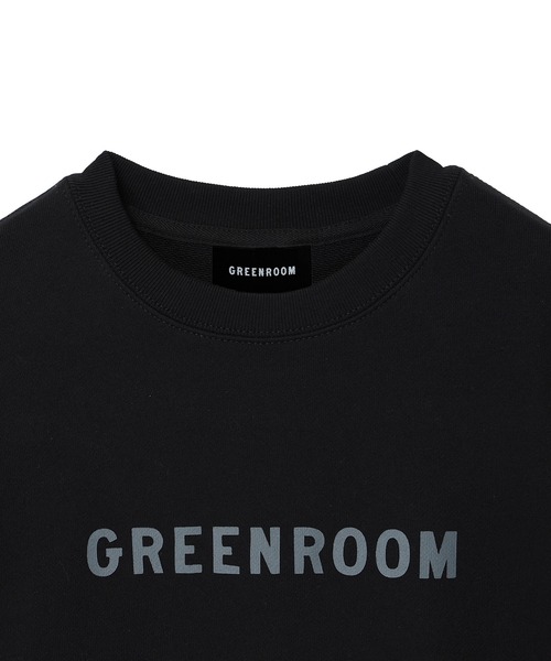 GREENROOM(グリーンルーム)の「【GREENROOM / グリーンルーム】CORE LOGO CREW SWEAT(スウェット・メンズ・ブラック/アッシュ・MEDIUM/LARGE/X-LARGE)」の3枚目の写真