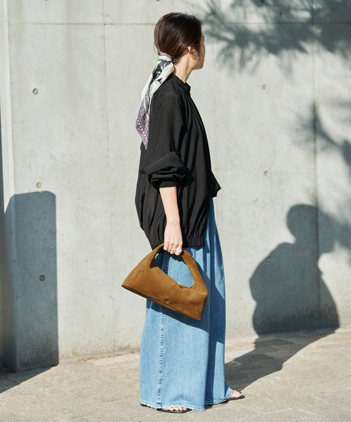 VERMEIL par iena（ヴェルメイユパーイエナ）の「Sheer Volume ブルゾン（その他アウター・レディース・ホワイト/ブラック・FREE）」の4枚目の写真