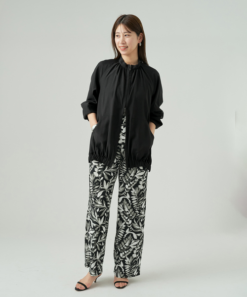 VERMEIL par iena（ヴェルメイユパーイエナ）の「Sheer Volume ブルゾン（その他アウター・レディース・ホワイト/ブラック・FREE）」の7枚目の写真