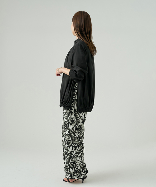 VERMEIL par iena（ヴェルメイユパーイエナ）の「Sheer Volume ブルゾン（その他アウター・レディース・ホワイト/ブラック・FREE）」の8枚目の写真