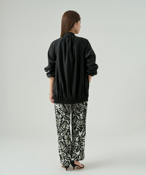 VERMEIL par iena（ヴェルメイユパーイエナ）の「Sheer Volume ブルゾン（その他アウター・レディース・ホワイト/ブラック・FREE）」の9枚目の写真