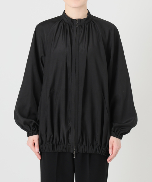 VERMEIL par iena（ヴェルメイユパーイエナ）の「Sheer Volume ブルゾン（その他アウター・レディース・ホワイト/ブラック・FREE）」の20枚目の写真