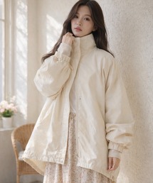 Dolce Fiora（ドルチェフィオラ）の「その日の気分で、形を変える♪スタンドカラーモンスターコート（その他アウター）」