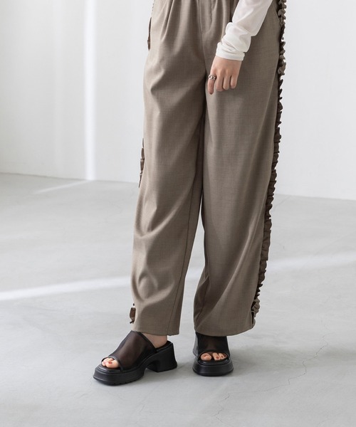 menue(メヌエ)の「シアーチュール 厚底サンダル(サンダル・レディース・ブラック・L/M/S/LL)」の15枚目の写真