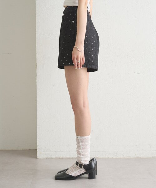 mystic(ミスティック)の「ドットマイクロショートパンツ(その他パンツ・レディース・ブラック/ベージュ・1/2)」の20枚目の写真