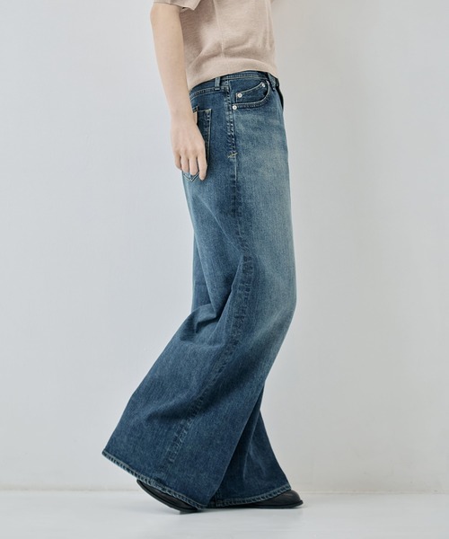 YANUK/ヤヌーク]MARY (Baggy Straight) OTB（デニムパンツ）｜YANUK