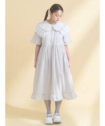 セール】CLOUD AMERICAN SLEEVE MINI ONEPIECE（ワンピース）｜CLANE