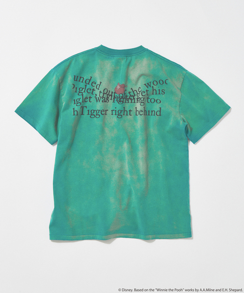 JOURNAL STANDARD(ジャーナルスタンダード)の「クマのプーさん プリントTシャツ(Tシャツ/カットソー・メンズ・マスタード/ホワイト/ブラック系その他/アーミー・MEDIUM/LARGE)」の10枚目の写真