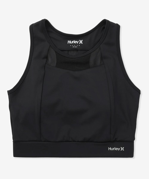 Hurley (ハーレー)の「Hurley/ハーレー タンクトップ スポーツブラ スポブラ カップ付き UVカット 耐塩素 水陸両用 セットアップ対応 WASB261002 UT(タンクトップ・レディース・ブラック/カーキ・M/S)」の3枚目の写真