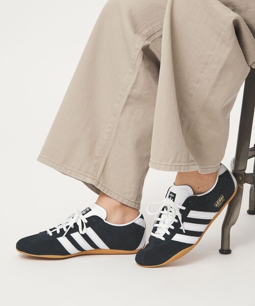 green label relaxing(グリーンレーベルリラクシング)の「<adidas Originals>トーキョー スニーカー / Tokyo(スニーカー・レディース・ベージュ/オフホワイト/ブラック・24.5cm/23cm/24cm/23.5cm/22.5cm/25cm)」の3枚目の写真