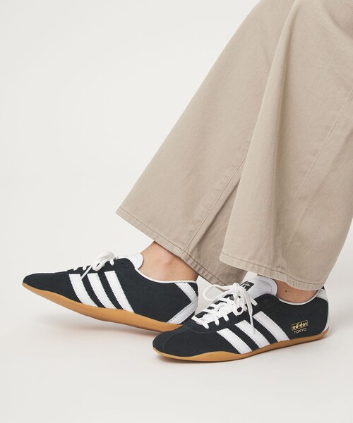 green label relaxing(グリーンレーベルリラクシング)の「<adidas Originals>トーキョー スニーカー / Tokyo(スニーカー・レディース・ベージュ/オフホワイト/ブラック・24.5cm/23cm/24cm/23.5cm/22.5cm/25cm)」の12枚目の写真