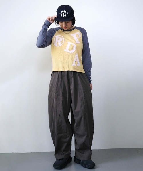 aquagarage(アクアガレージ)の「バレルレッグパンツ(その他パンツ・レディース・ブラック/アイボリー/チャコール・L/M)」の22枚目の写真