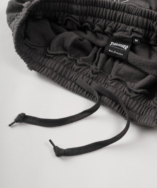 THRASHER(スラッシャー)の「【70】【THRASHER/スラッシャー】別注 ミニ裏毛 ファイヤーアップリケ刺繍 スウェット ショートパンツ【セットアップ可能】(その他パンツ・メンズ・チャコールグレー/アッシュグレー/ブラック・M/L/XL)」の17枚目の写真